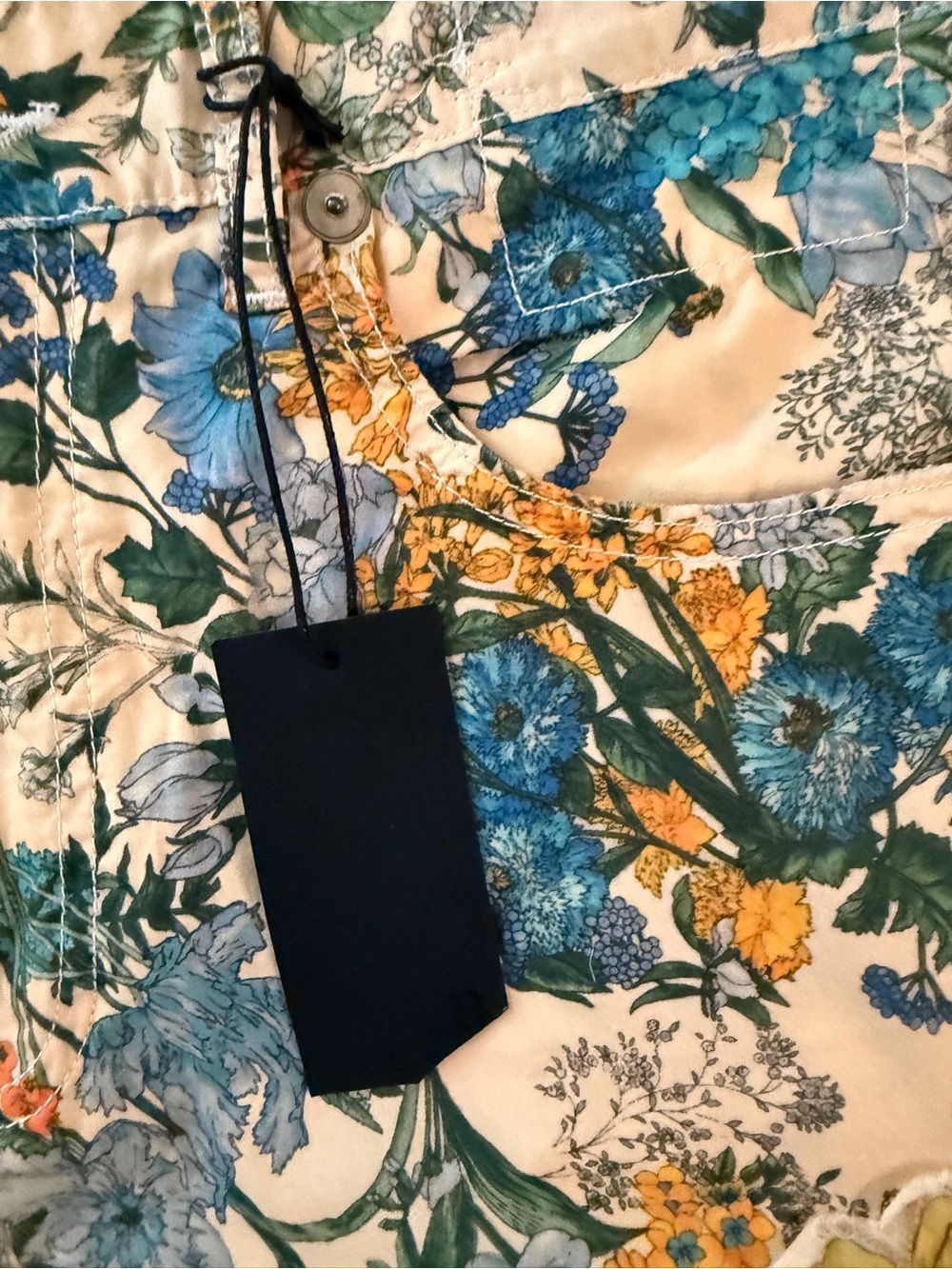 R13 Floral Appliqué X-Boyfriend Pant New - Picture 2 of 9